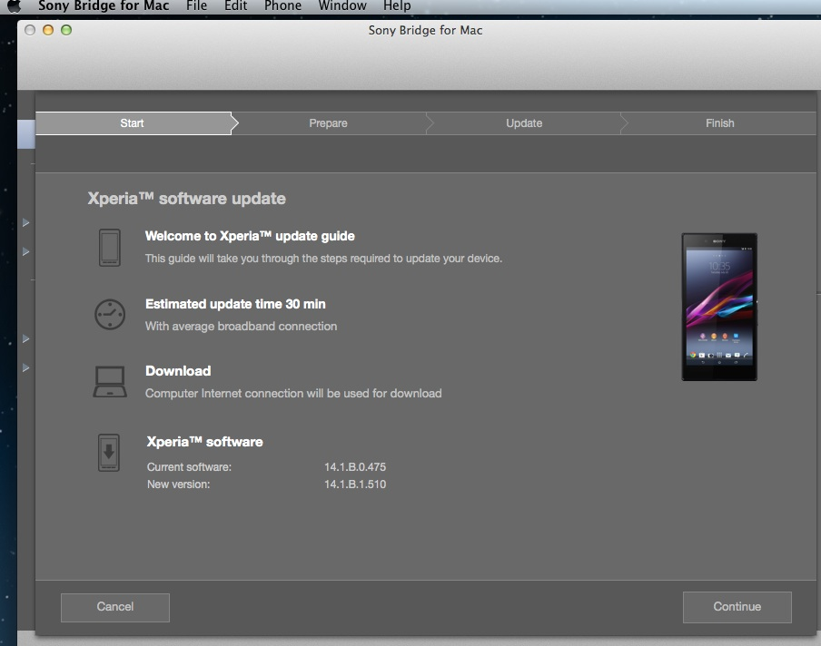 Sony PC Companion instal the new version for mac